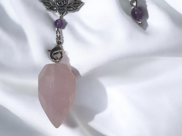 Pendule quartz rose